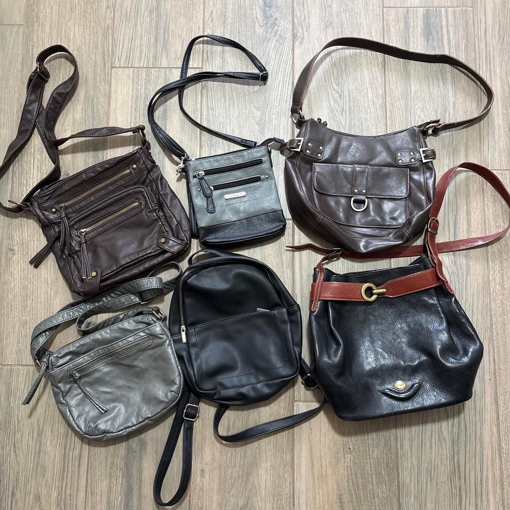 PURSE BUNDLE OF SIX Crossbody